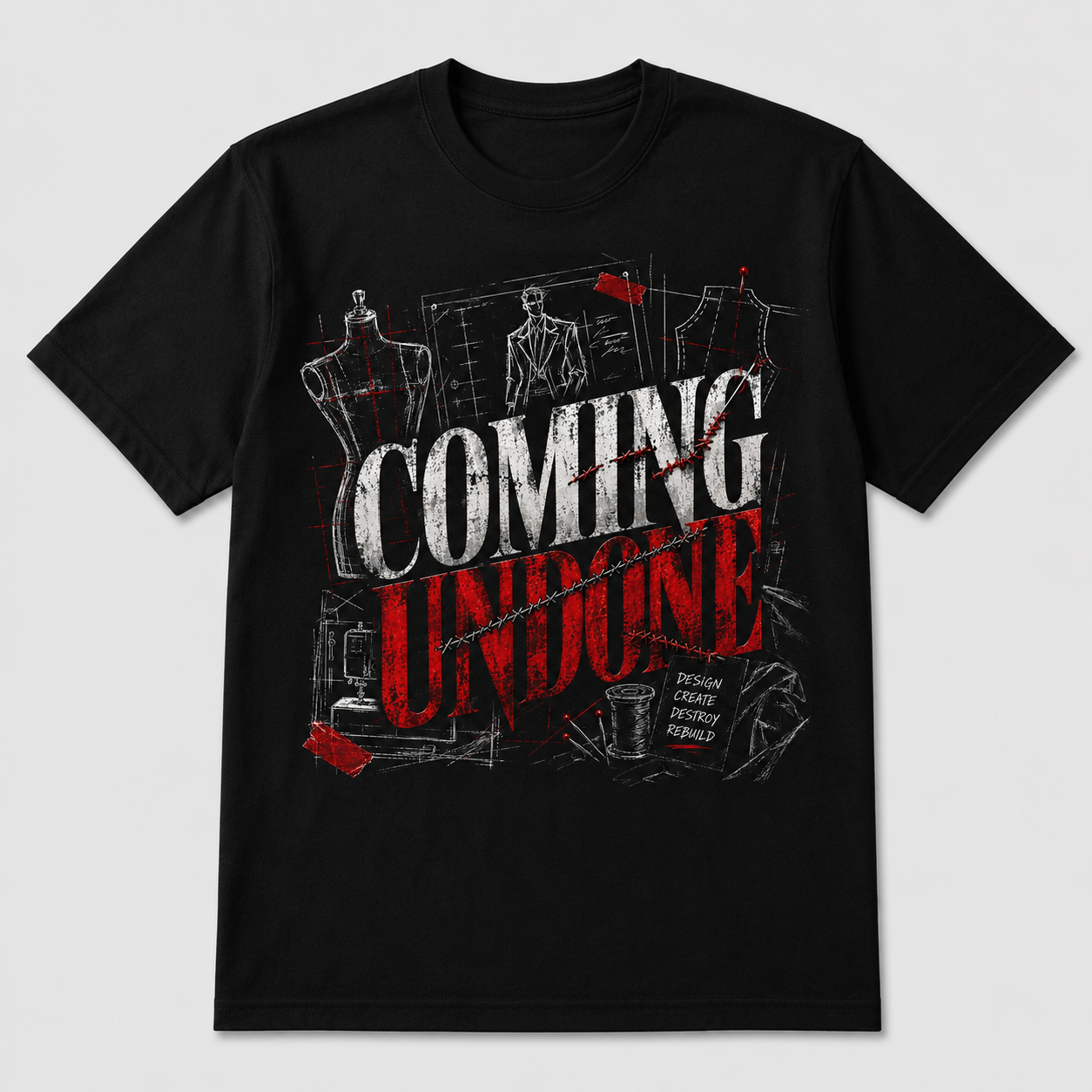 Hanks Band Fundraiser - T-Shirt Design 1 (Black)