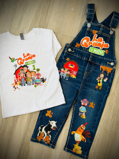 Custom La Granja de Zenon Denim Overall