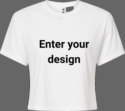 Custom Crop Top – Your Design Here