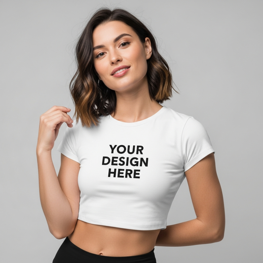 Custom Crop Top – Your Design Here
